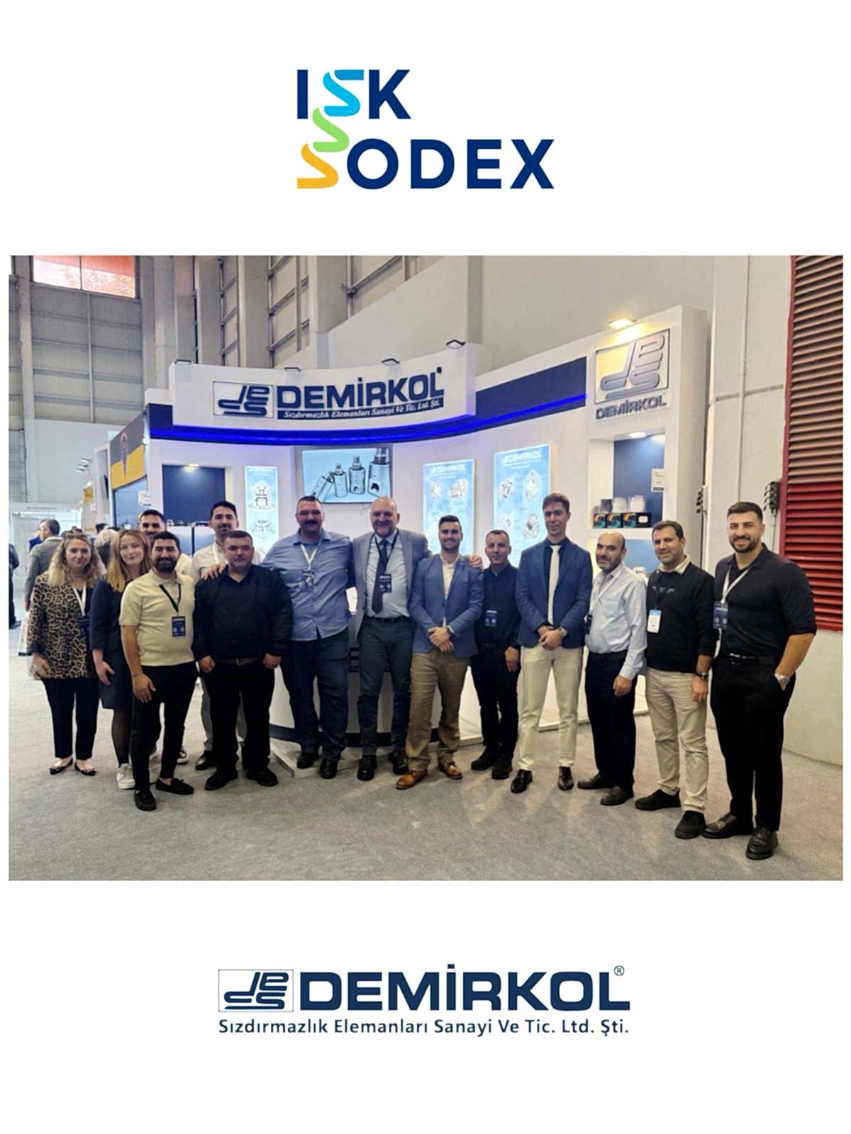 Demirkol Sızdırmazlık Elemanları, SODEX 2025 Fuarı’nda Yerini Aldı